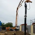 Cifa 36m concrete boom pump at work