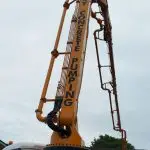 Cifa 36m concrete boom pump at work