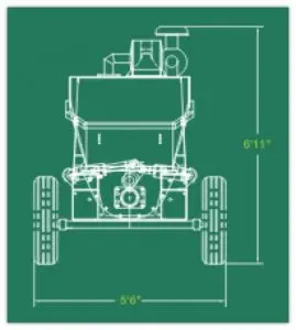 sp 750 dimensions end