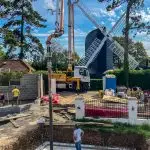 schwing 28m concrete pump worthing sussex