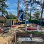 schwing 28m concrete pump worthing sussex