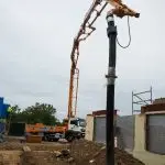 Cifa 36m concrete boom pump at work