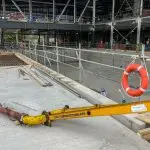 28m Sermac concrete pumping Swanley, Kent