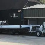 Dorking gin distillery concrete static line pumping